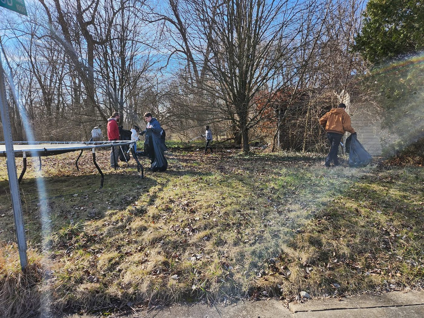 Working a lot back to bare ground